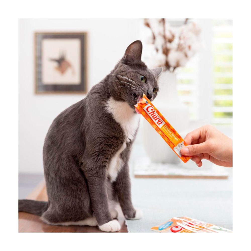 Churu Puree Chicken Flavour Cat Treats - 56g