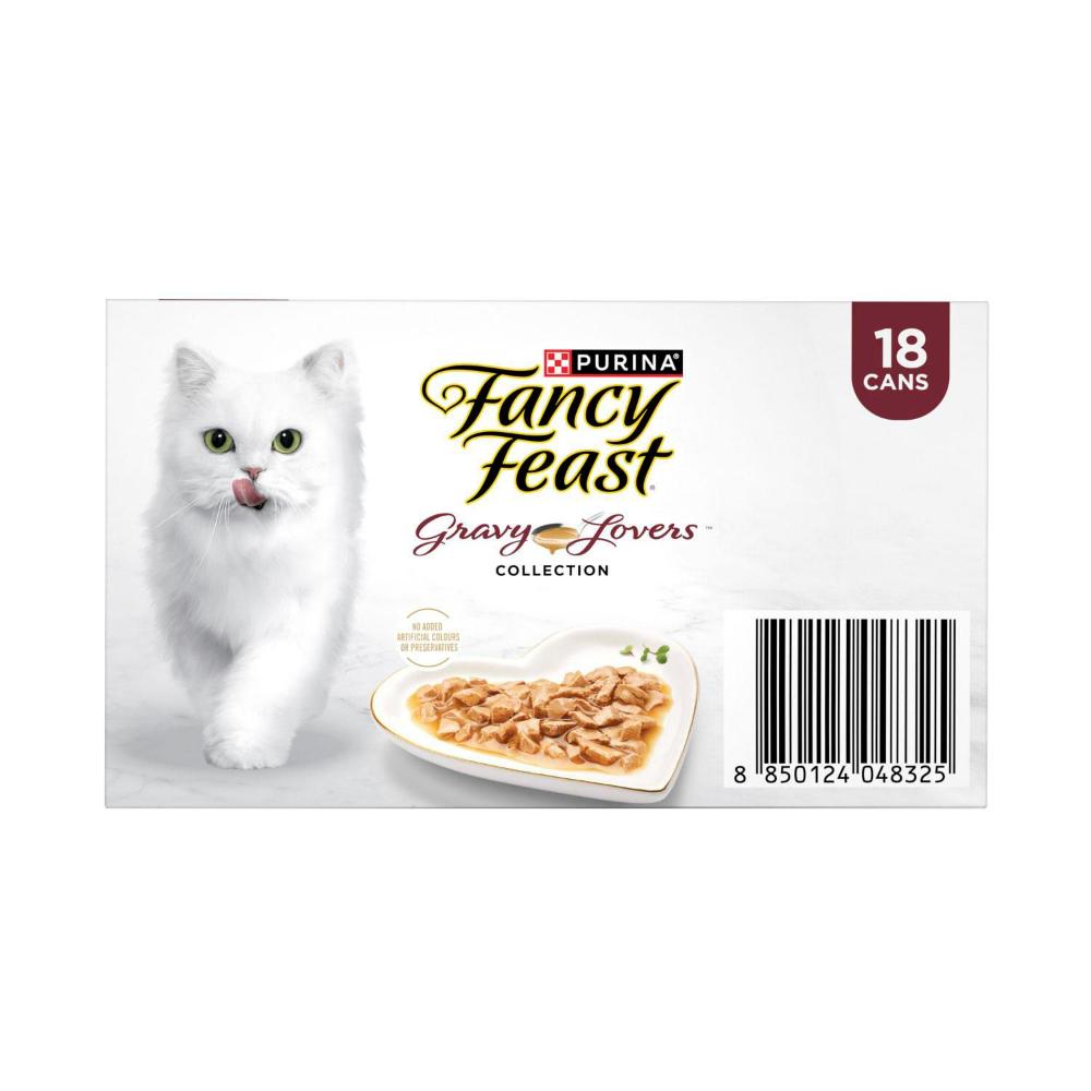 Fancy Feast assic Cat Food Collections Gravy Lovers 18x85g - 18 Pack