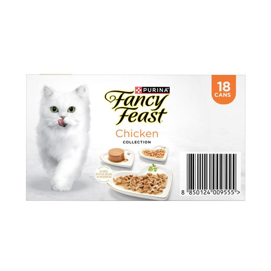 Fancy Feast assic Cat Food Collection Chicken 18x85g - 18 Pack