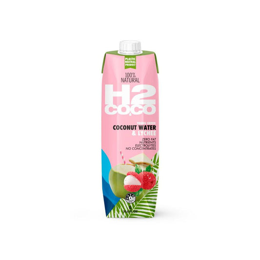 H2coco Lychee Coconut Water - 1L