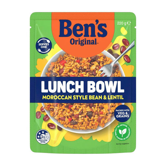 Ben's Original Moroccan Style Lunch Bowl - 220g