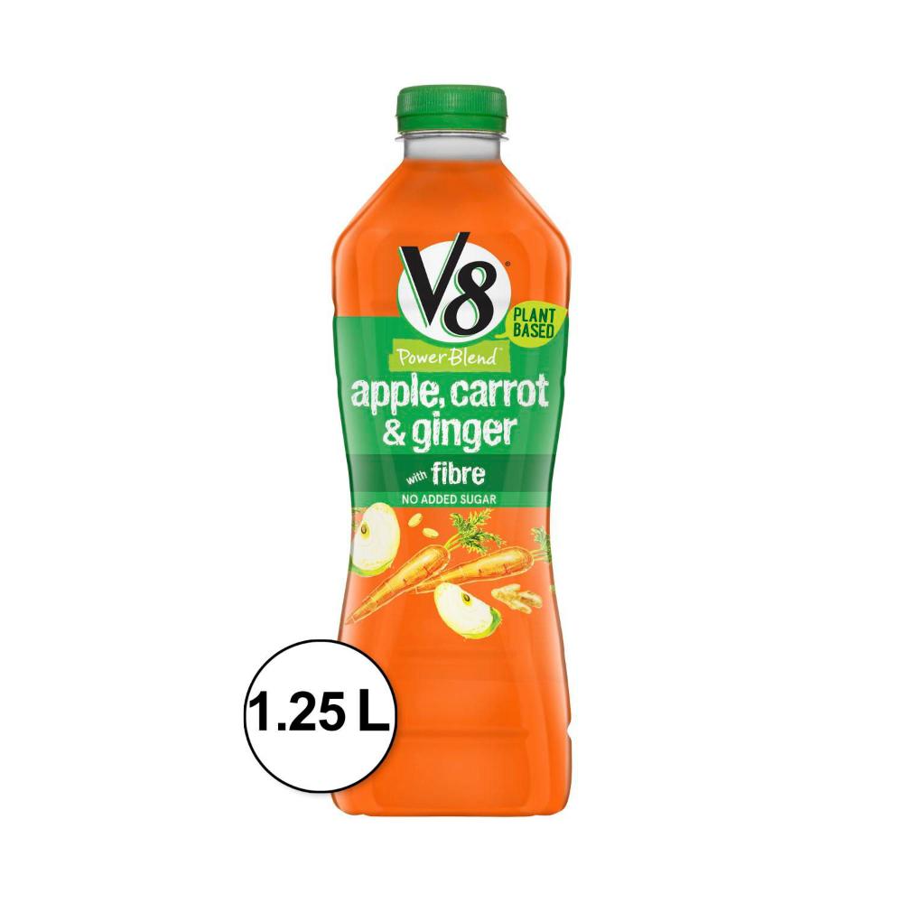 Campbells V8 Juice Apple Carrot Ginger - 1.25L