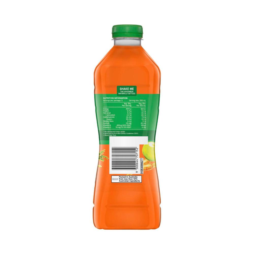 Campbells V8 Juice Apple Carrot Ginger - 1.25L