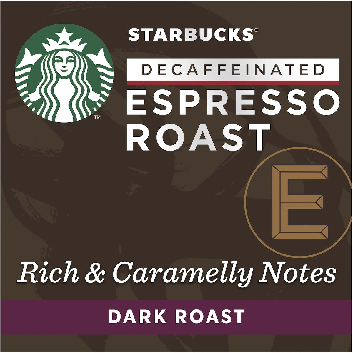 Starbucks By Nespresso Decaf Espresso Roast Coffee Pods 10 Pack