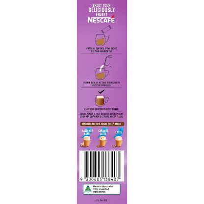 Nescafe 98% Sugar Free Mocha Coffee Sachets 10 Pack
