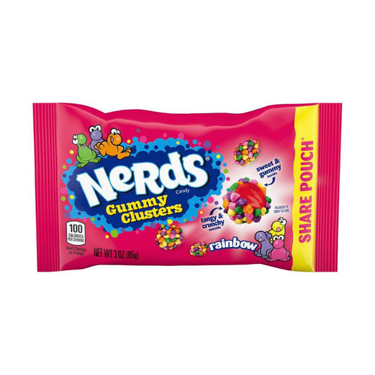Nerds Gummy Clusters Rainbow Pouch - 85g