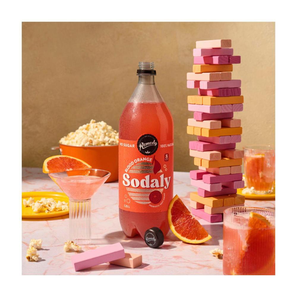 Remedy Sodaly Blood Orange - 1.25L