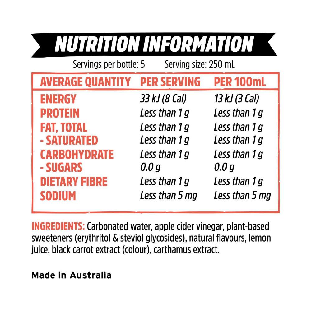 Remedy Sodaly Blood Orange - 1.25L