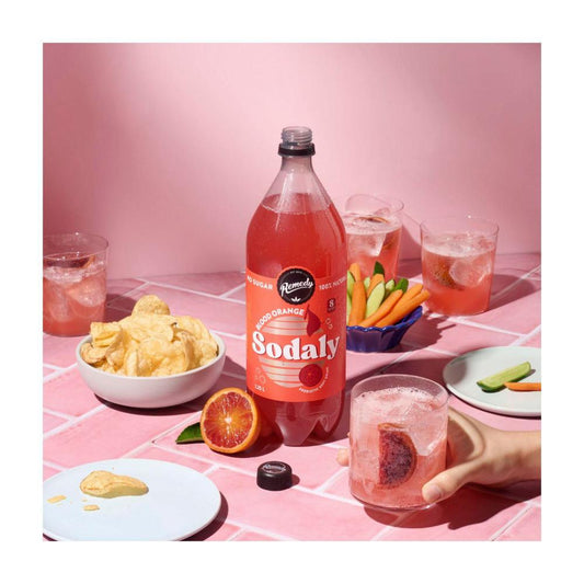 Remedy Sodaly Blood Orange - 1.25L