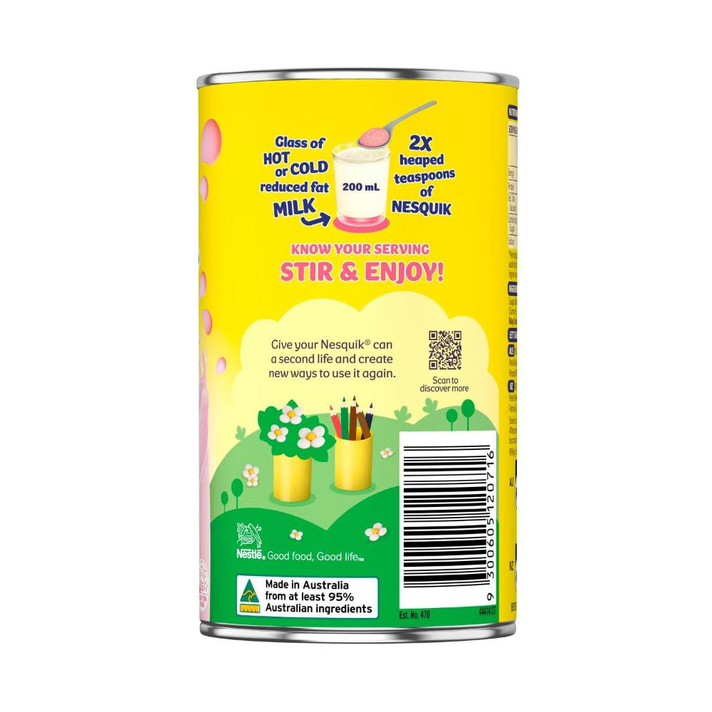 Nestle Nesquik Strawberry Flavoured Milk Drink - 250g
