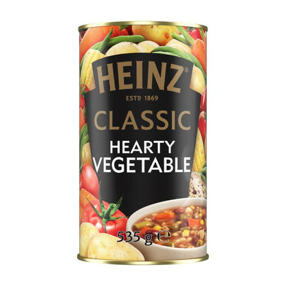 Heinz Classic Hearty Vegetable Soup Can - 535g