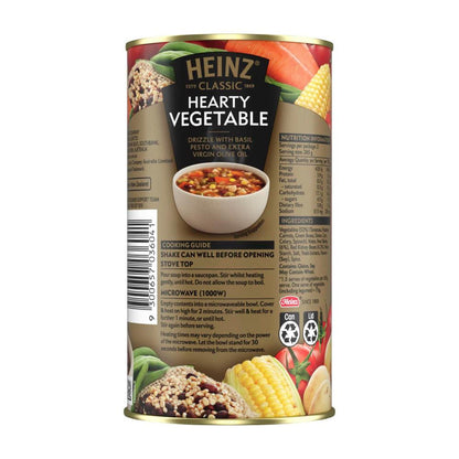 Heinz Classic Hearty Vegetable Soup Can - 535g