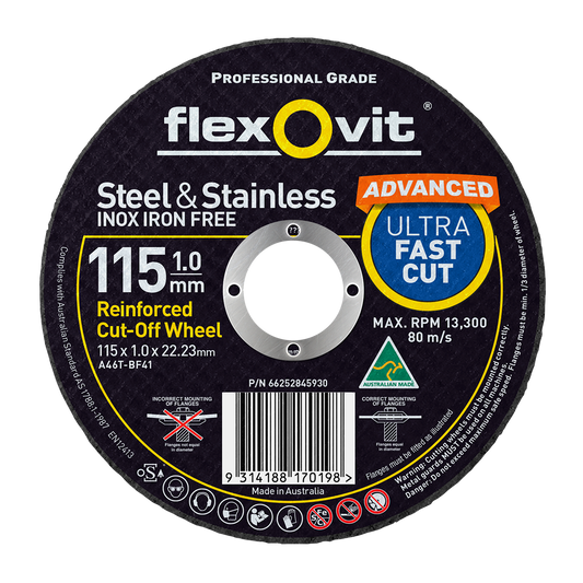 Flexovit Cut Off Wheel - 115mm