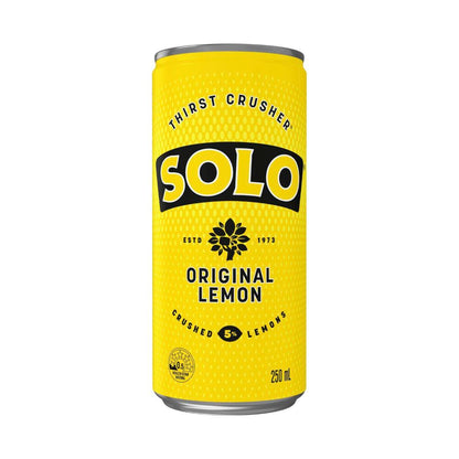 Solo Soft Drink Mini Cans 6x250ml