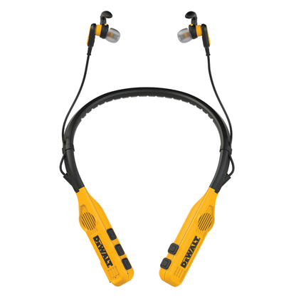 Dewalt 2 in 1 Neckband Headphones