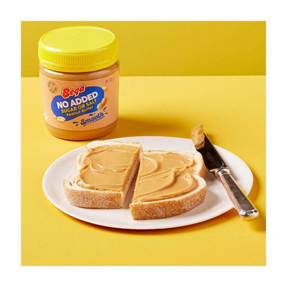 Bega Smooth Peanut Butter No Added Sugar/ Salt - 325g