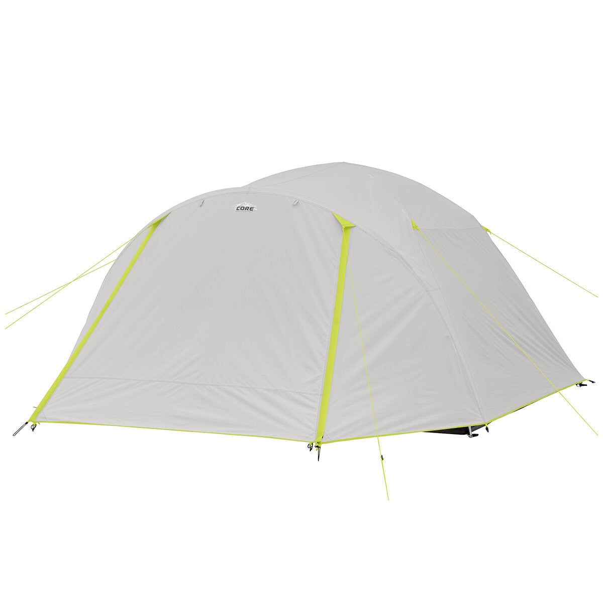 CORE 6 Person Lighted Blockout Tent With Full Rainfly