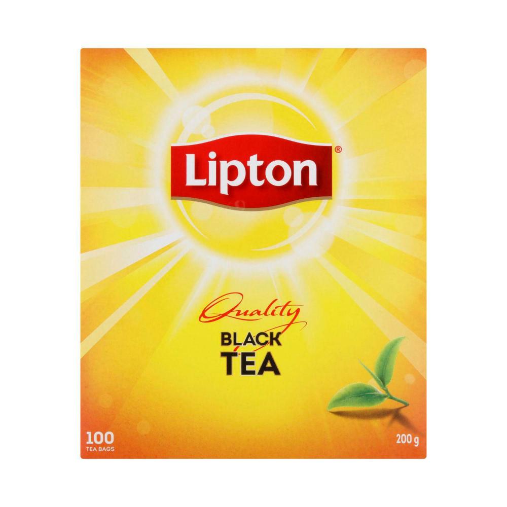 Lipton Black Tea Bags - 100 Pack
