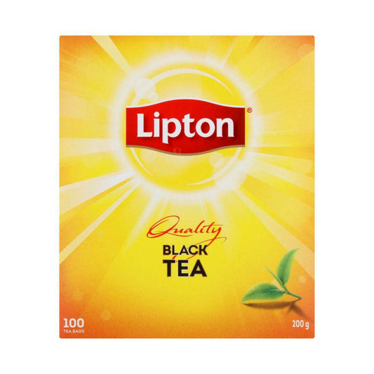 Lipton Black Tea Bags - 100 Pack