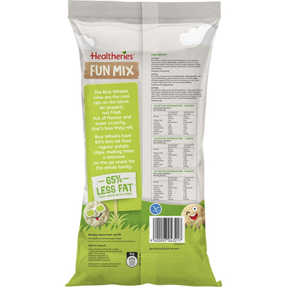 Healtheries Rice Wheels Fun Mix 21g X 12 Pack