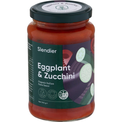 Slendier Zucchini & Eggplant Pasta Sauce 340g