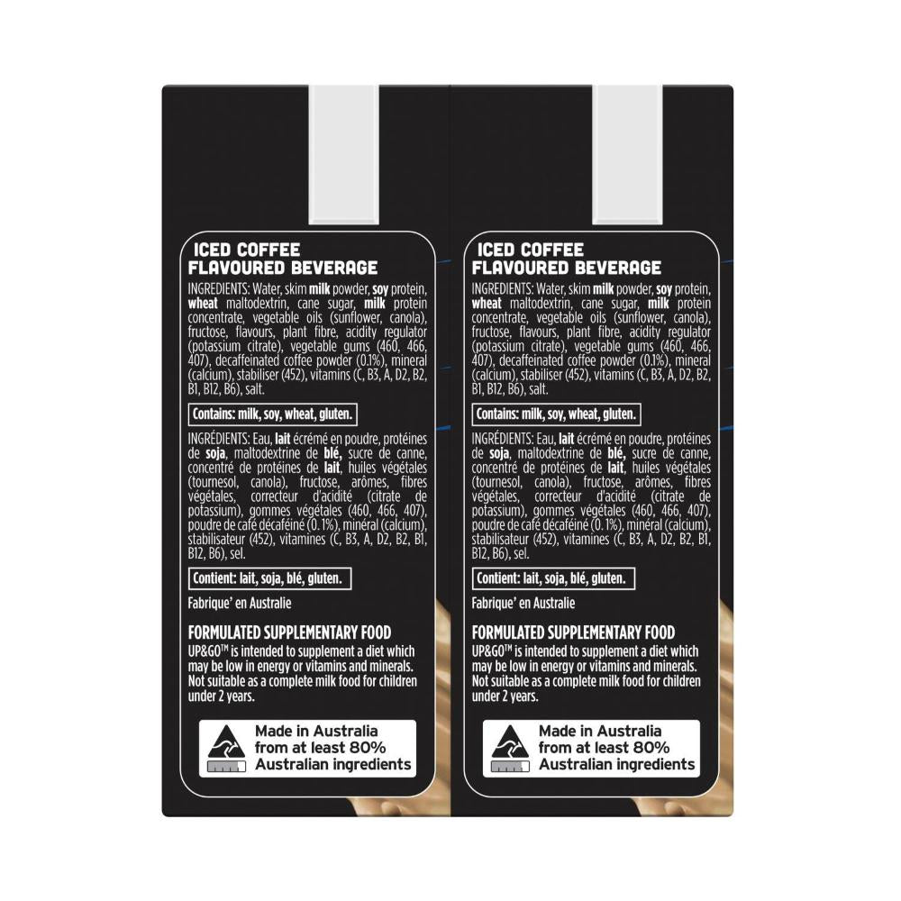 Sanitarium Up&go Protein Energize Coffee 6x250ml - 1.5L