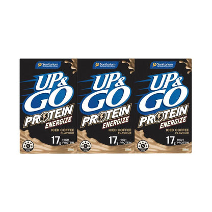Sanitarium Up&go Protein Energize Coffee 3x250ml - 750mL