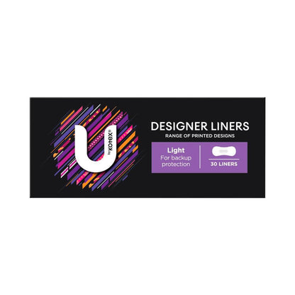 U by Kotex Designer Series Liners - 30 pack