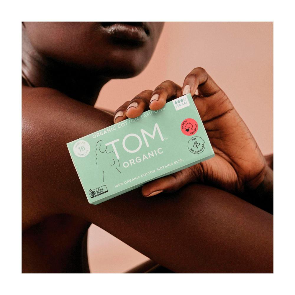 TOM Organic Regular Tampons - 16 pack