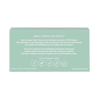TOM Organic Regular Tampons - 16 pack