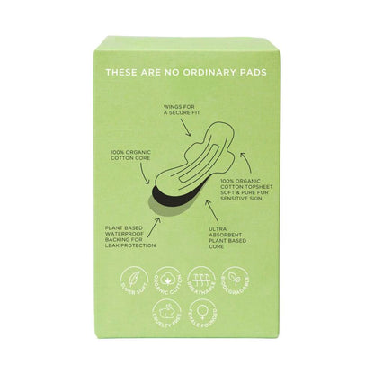 TOM Organic Regular Pads - 10 pack