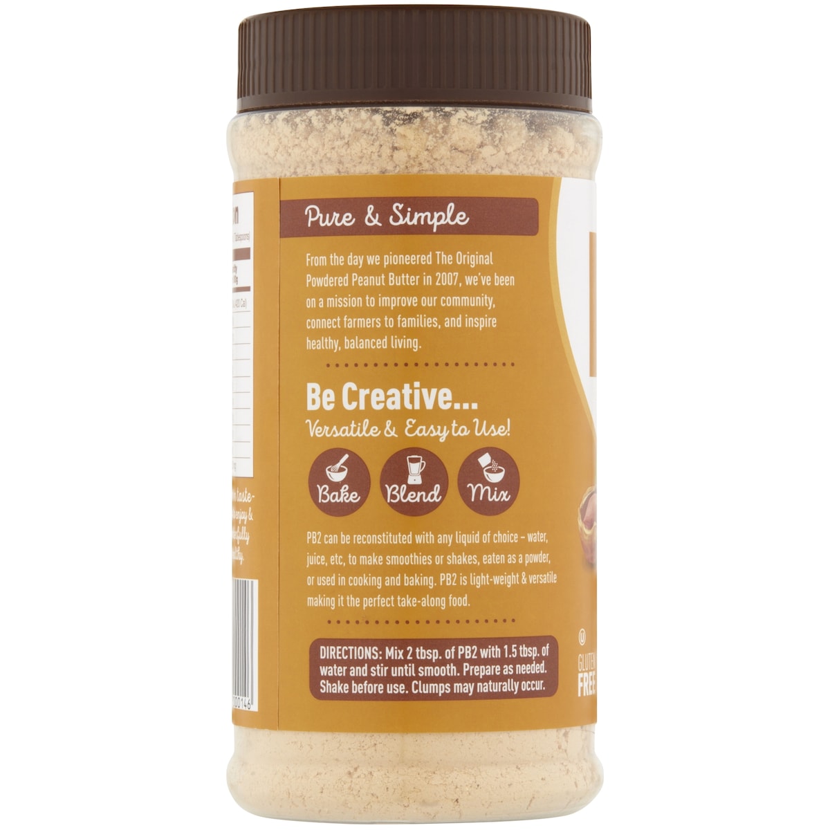Pb2 Powdered Peanut Butter 184g