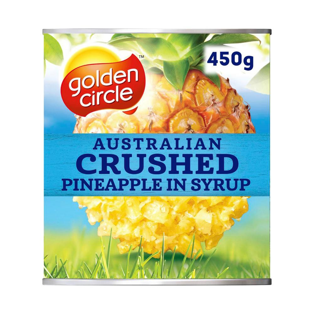 Golden Cire Australian Pineapple Crushed In Syrup - 450g