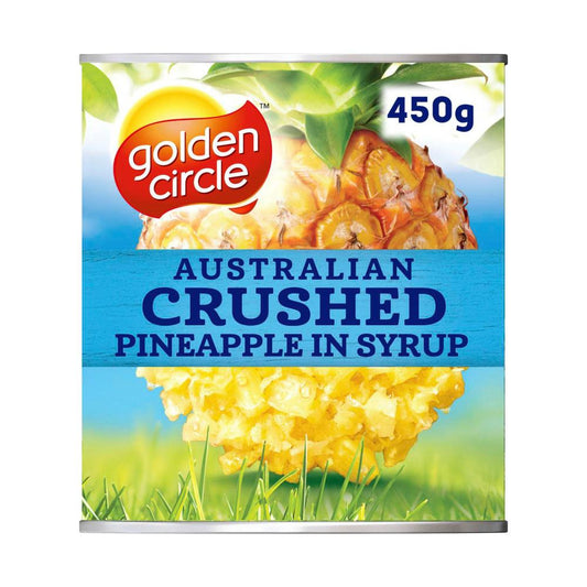 Golden Cire Australian Pineapple Crushed In Syrup - 450g