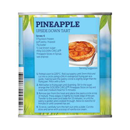 Golden Cire Australian Pineapple Slices In Syrup - 450g