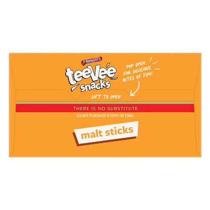 Arnotts Tee Vee Snacks Malt Sticks Chocolate Biscuits 175g