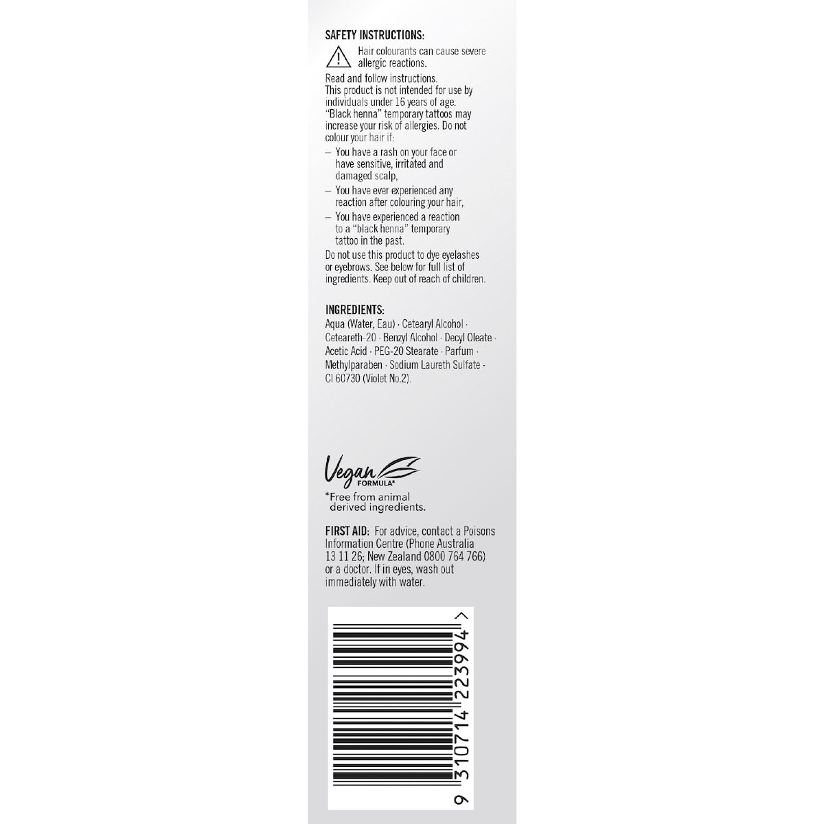 Schwarzkopf Live Colour Hair Dye Silver Toner Semi Permanent Each