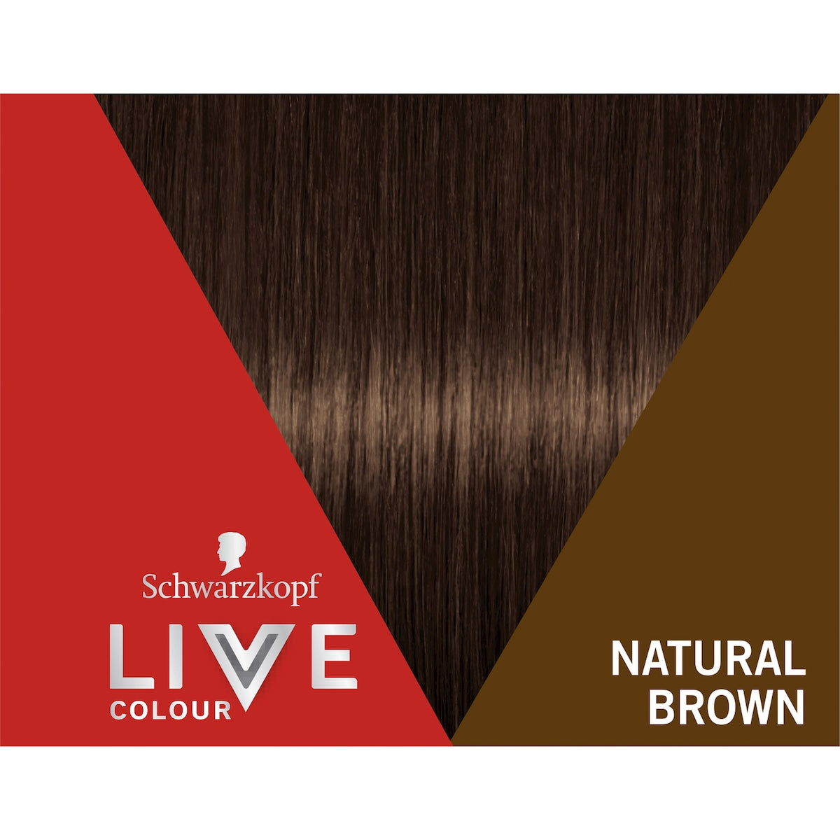 Schwarzkopf Live Colour Hair Dye Natural Brown Semi Permanent Each