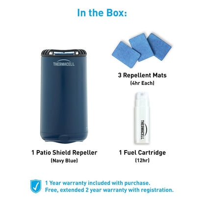 Thermacell Mini Halo Insect Repeller - Navy Blue