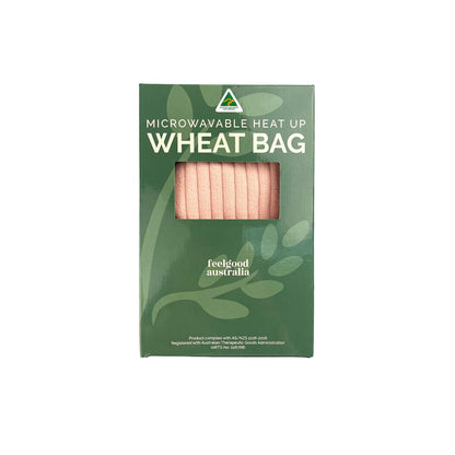 Feelgood Australia Heat Up Wheat Bag Pink Each