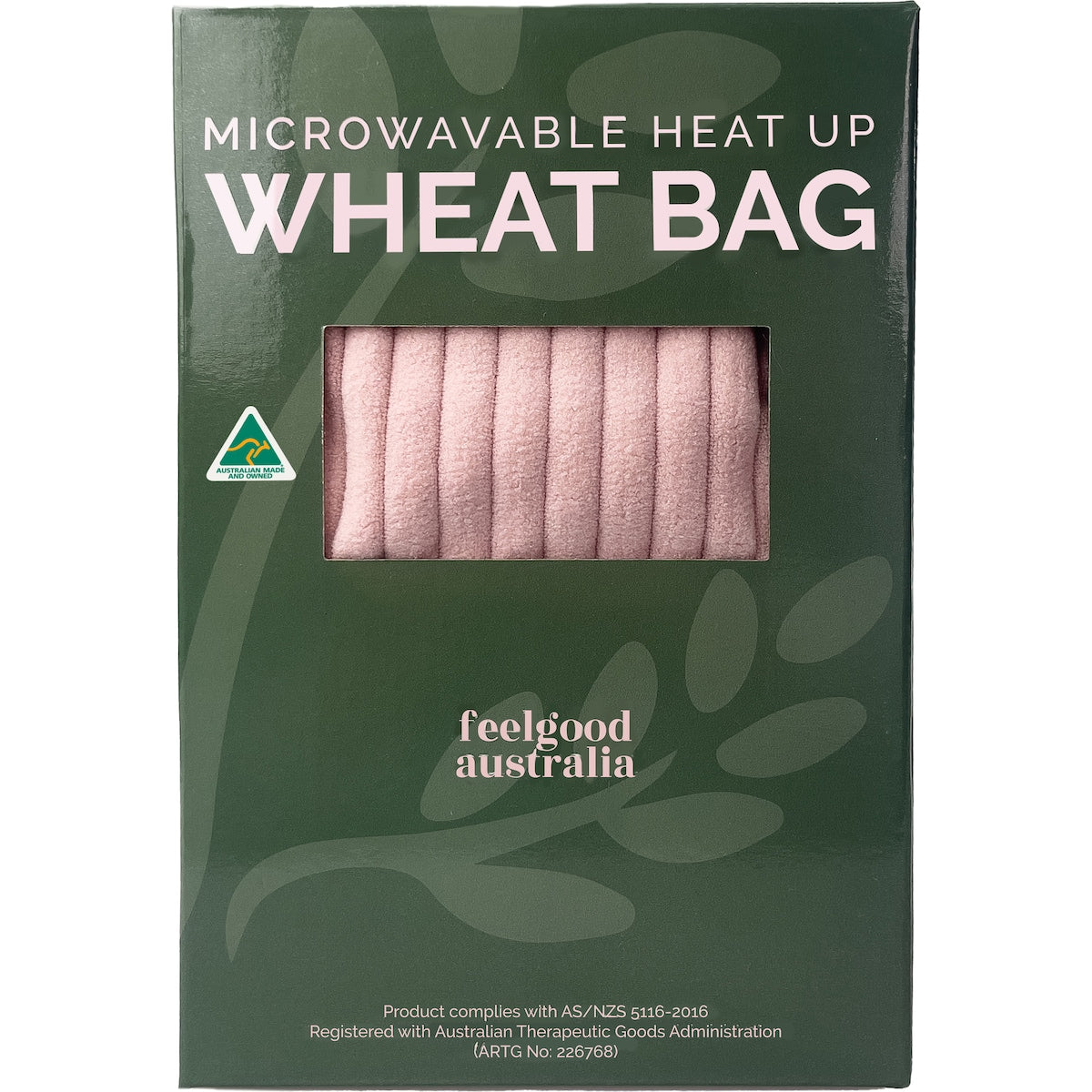 Feelgood Australia Heat Up Wheat Bag Pink Each