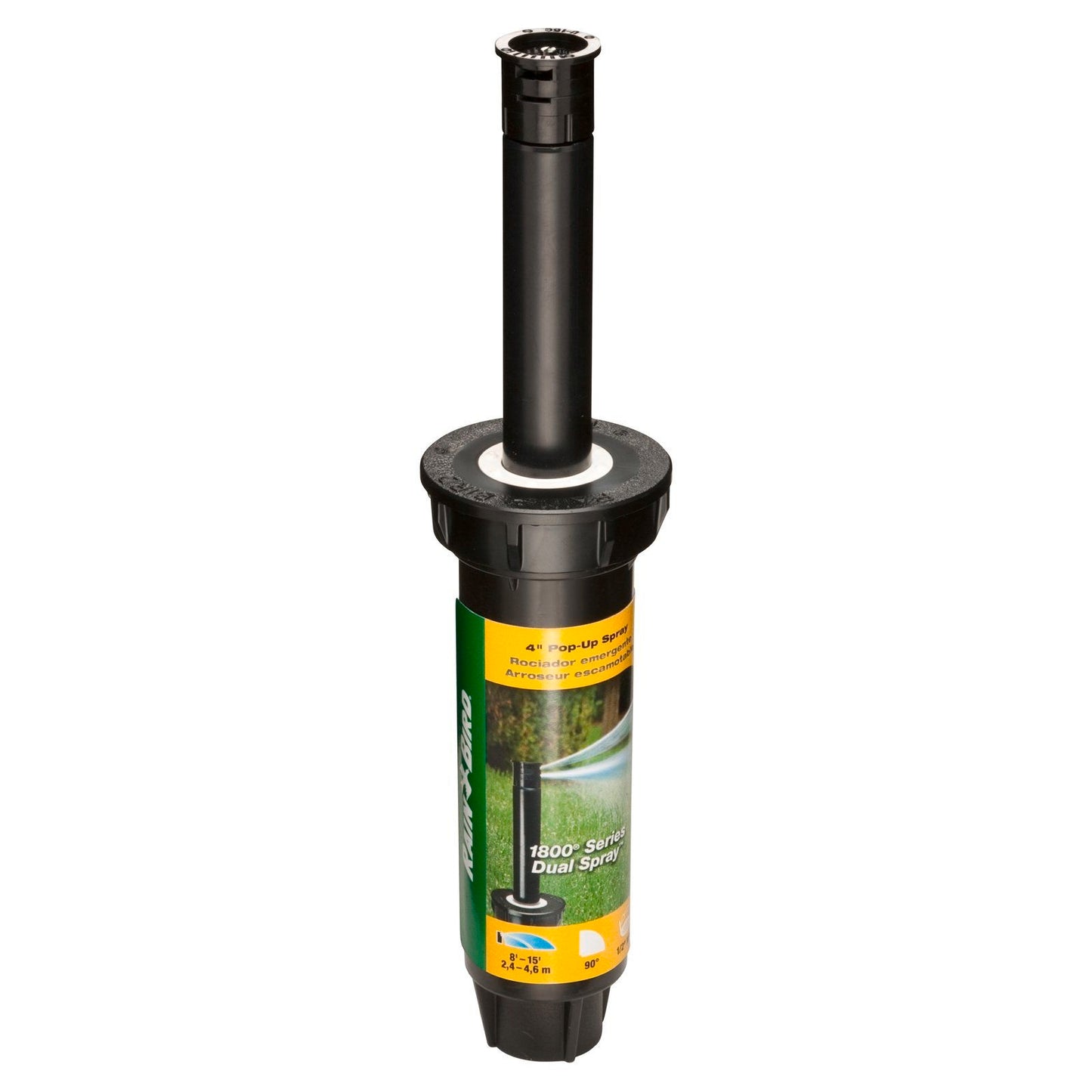 Rain Bird Dual Spray Quarter Pattern Pop-Up Spray Head - 100mm