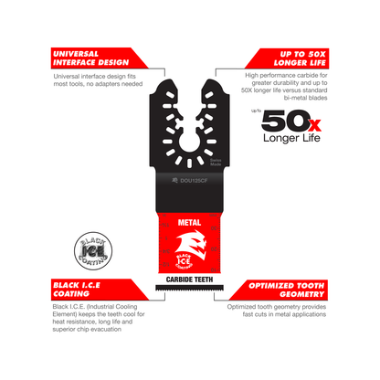 Diablo Carbide Multi Tool Blade - 40 x 32mm - Metal