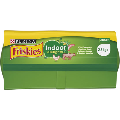 Friskies Adult Indoor Delights Dry Cat Food 2.5kg
