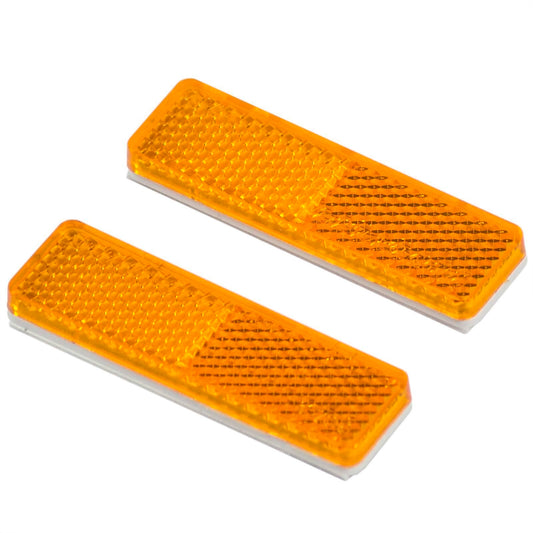 Goliath Amber Reflector - 70 x 25 x 7mm