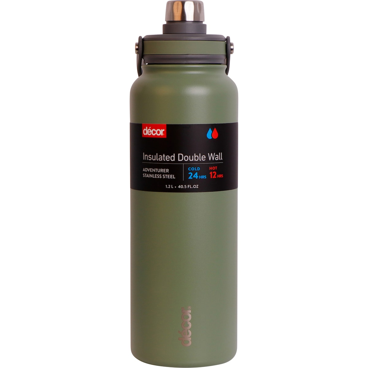 Decor Adventurer Double Wall Bottle Assorted 1.2l Each
