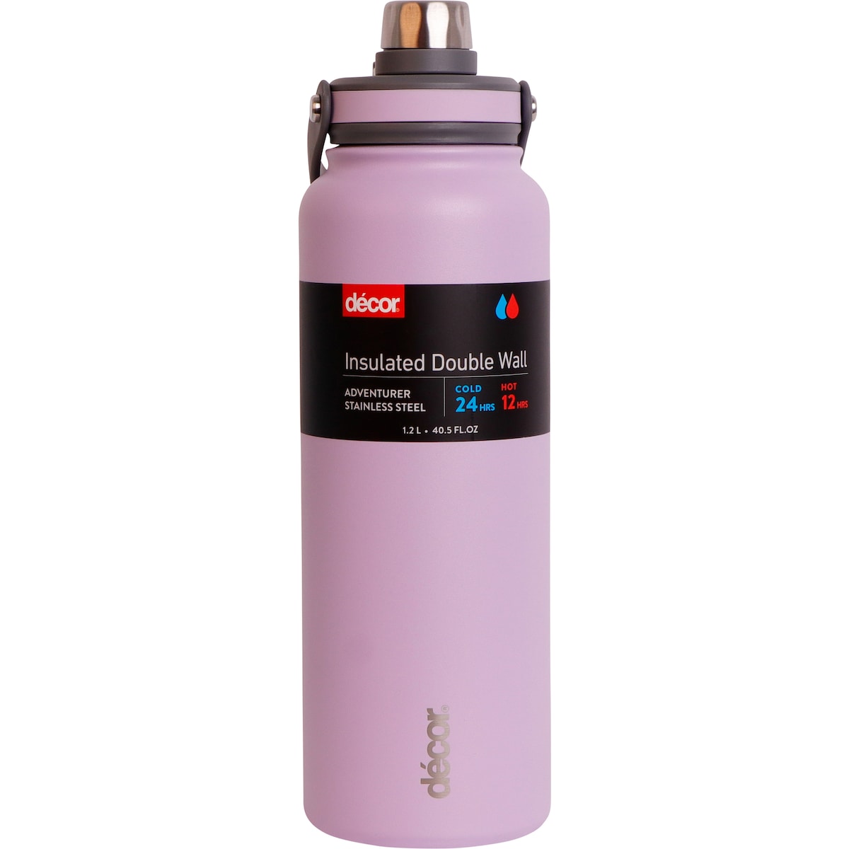 Decor Adventurer Double Wall Bottle Assorted 1.2l Each