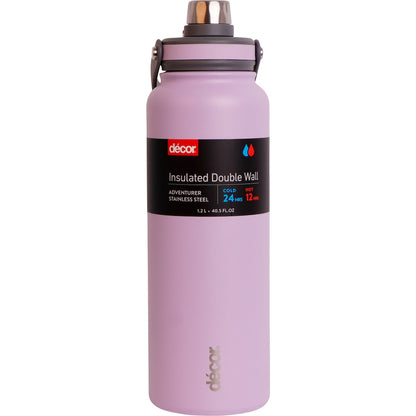 Decor Adventurer Double Wall Bottle Assorted 1.2l Each
