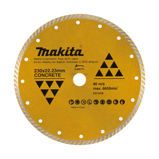 Makita 230mm Diamond Blade Turbo Rim