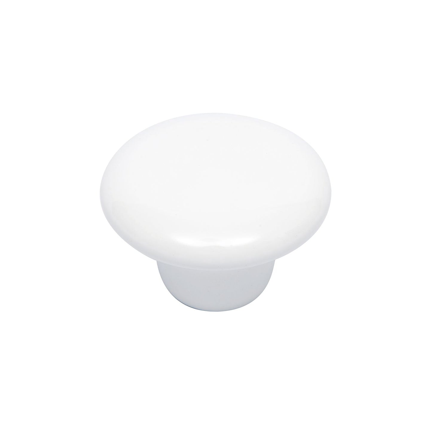 Prestige White Ceramic Knob - 38mm